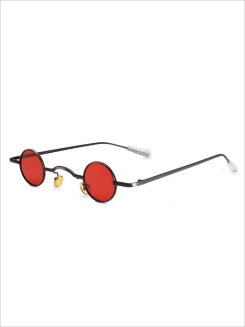 Polarized Round Retro Circle Sunglasses UV400 Metal Frame Unisex